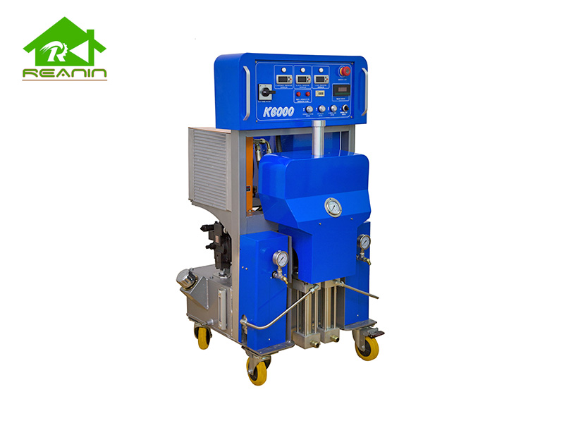 Reanin-K6000 Hydraulic Polyurethane Insulation Injection Spray Equipment PU Spray Foaming Machine