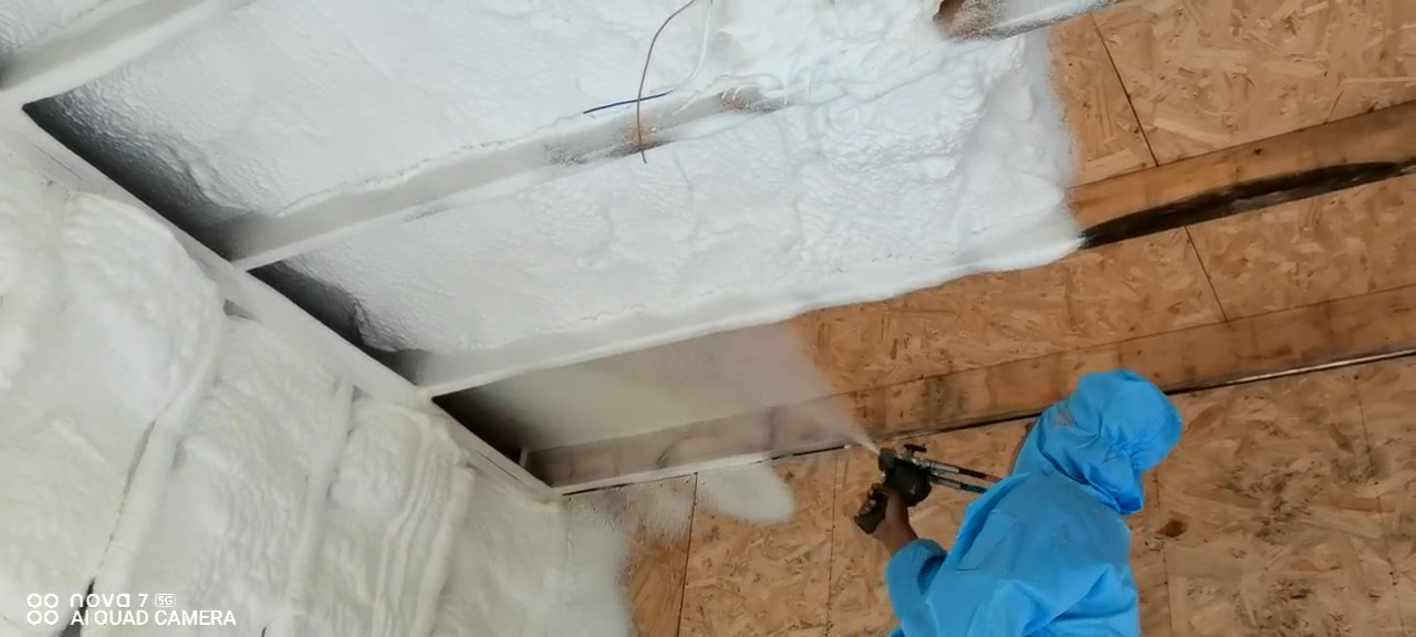 House insulation polyurethane foam spraying machine